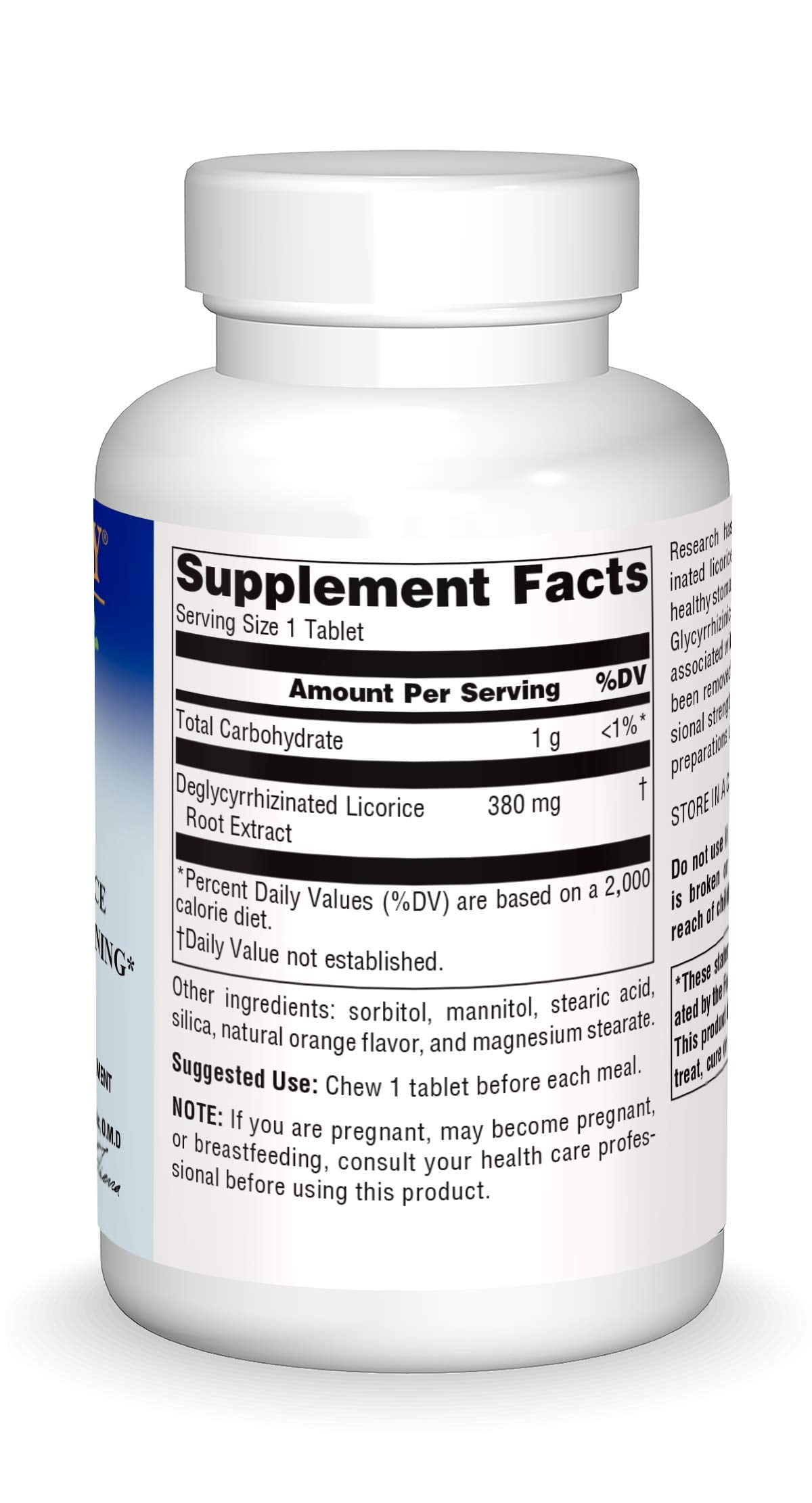 Planetary Herbals DGL Licorice Tablets, 100 Count - Image 3