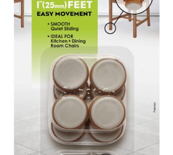 Slipstick CB250 Furniture Glides, 1-Inch, Caramel