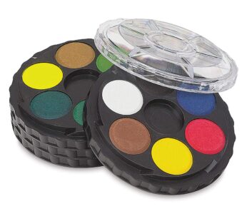 Koh-I-Noor Opaque Watercolor Paint Wheel, 24 Colors, 1 Each (FA171506.BC)