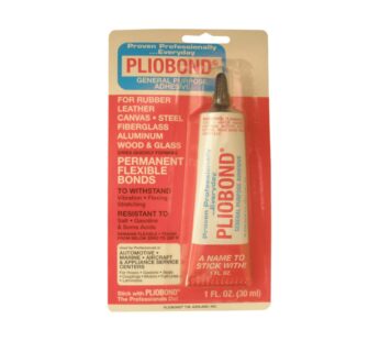 Ruscoe P141 1oz Pliobond Adhesive, Amber