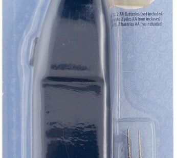 Beadalon Bead Reamer, Battery Operated Jewelry Making Tool, Blue