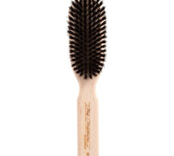 Chris Christensen Boar Dog Brush, Groom Like a Professional, Natural Boar Bristles, Beech