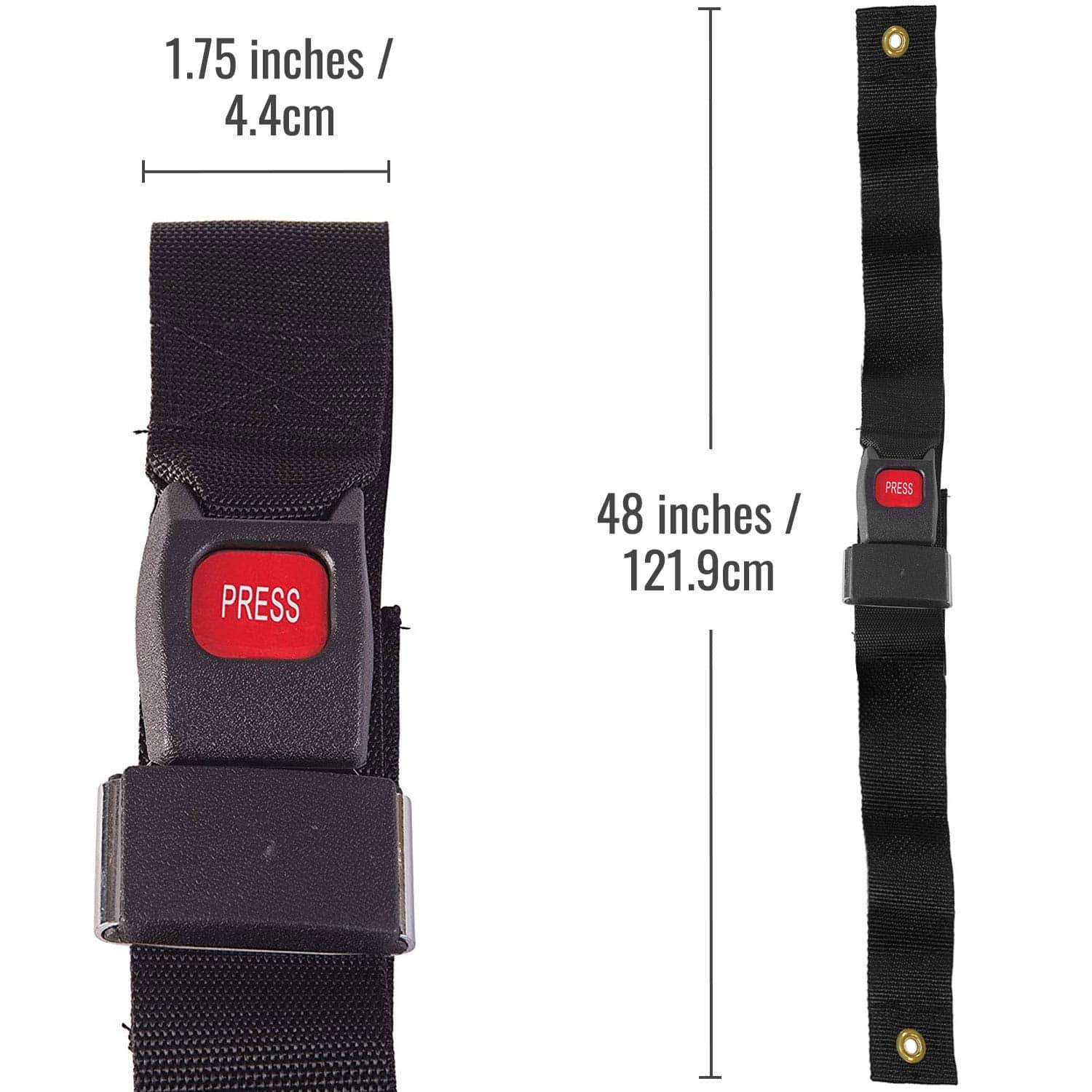 DMI Wheelchair Seat Belt and Safety Harness, Easy Install, FSA and HSA Eligible, 48 Inches - Image 6