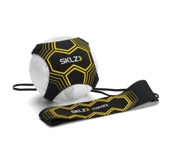 SKLZ Star-Kick Hands-Free Adjustable Solo Soccer Trainer – Fits Ball Sizes 3, 4, and 5 (Bl