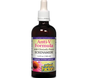 Natural Factors, Anti-V Liquid Formula, Echinacea Supplement for Immune and Wellness Suppo