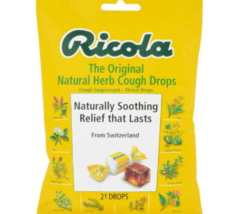 Ricola Original Herb Cough & Throat Drops, 21 ct