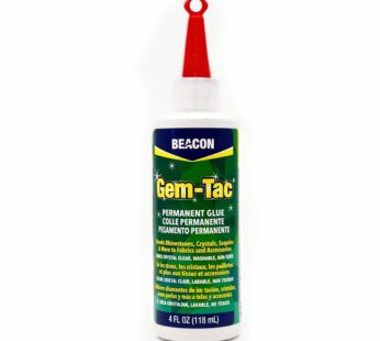 BEACON Gem-Tac Premium Quality Adhesive for Securely Bonding Rhinestones and Gems – Water-