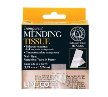 Lineco Archival Document Repair Tape, Repairs Paper Documents, Maps, Ephemera, Photos and