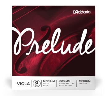 D’Addario Prelude Viola Single G String, Medium Scale, Medium Tension
