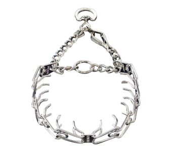 Herm Sprenger Pet Supply Imports Chrome Plated Training Collar with Quick Release Snap for