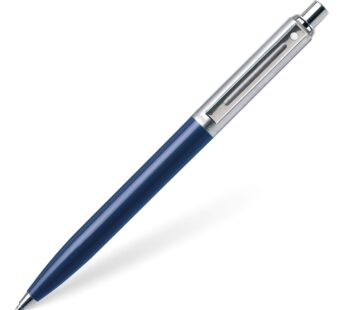 Sheaffer Sentinel Blue Ballpoint Pen with Chrome Trim