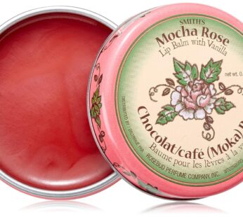 Rosebud Lip Balm, Mocha Rose.8 Ounce