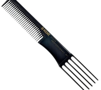 Kent SPC84 Salon-Style Handmade Hair Pick and Barber Comb – Pick Comb for Curly Hair – Hai