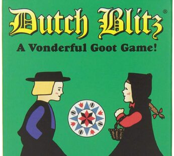 Dutch Blitz – Fast Paced Card Game for 2-4 Players Ages 8+, 160 Cards, Easy to Learn