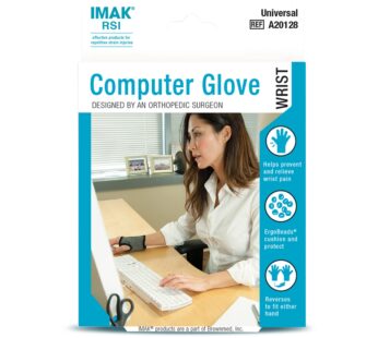 Brownmed – IMAK RSI Computer Glove – Comfortable Game Glove – Wrist Brace to Support Carpa