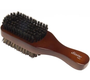 Diane Premium 100% Boar Bristle 2-Sided Club Brush for Men and Barbers ? Medium and Firm B