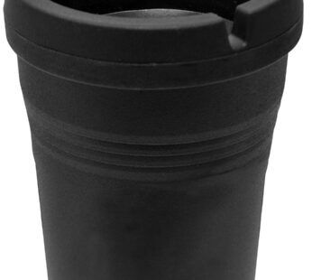 Custom Accessories 93365D Black Smokeless Ashtray,0.3