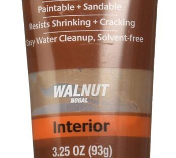 Elmer’s E859 Carpenter’s Wood Filler, 3.25-Ounce Tube, Walnut