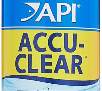 API ACCU-CLEAR Freshwater Aquarium Water Clarifier 4-Ounce Bottle