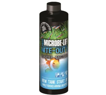 MICROBE-LIFT NITEH04 Nite-Out II Aquarium and Fish Tank Cleaner for Rapid Ammonia and Nitr