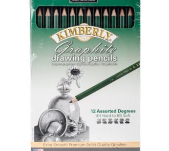General Pencil 525-12A Graphite Drawing Pencils (12 Pack), 12 Count (Pack of 1)