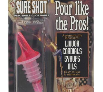 Sure Shot Assorted Color 3-Ball Measured Liquor Pourer