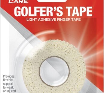 Mueller MU430631 Golfers Grip Tape, White, 0.25×4.5 m (Pack of 1)