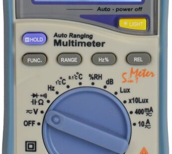 Mastech 5-in-1 multimeter Lux, Sound Level, Humidity,Temperature,True RMS MS8209