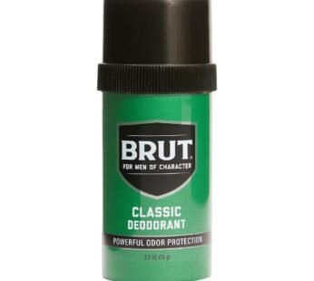 Brut Classic Round Deodorant Stick – Scented Deodorant for Men – Deodorant for All-Day Fre