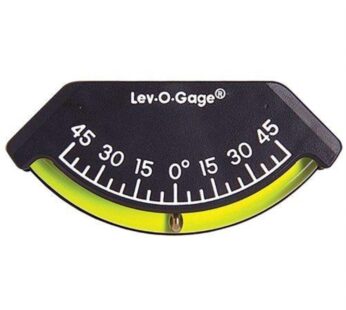 Sun Company 201-F Lev-o-gage Inclinometer | USA-Made Level Gauge for Off-Road Vehicle, Jee