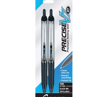 PILOT Precise V7 RT Refillable & Retractable Liquid Ink Rolling Ball Pens, Fine Point (0.7