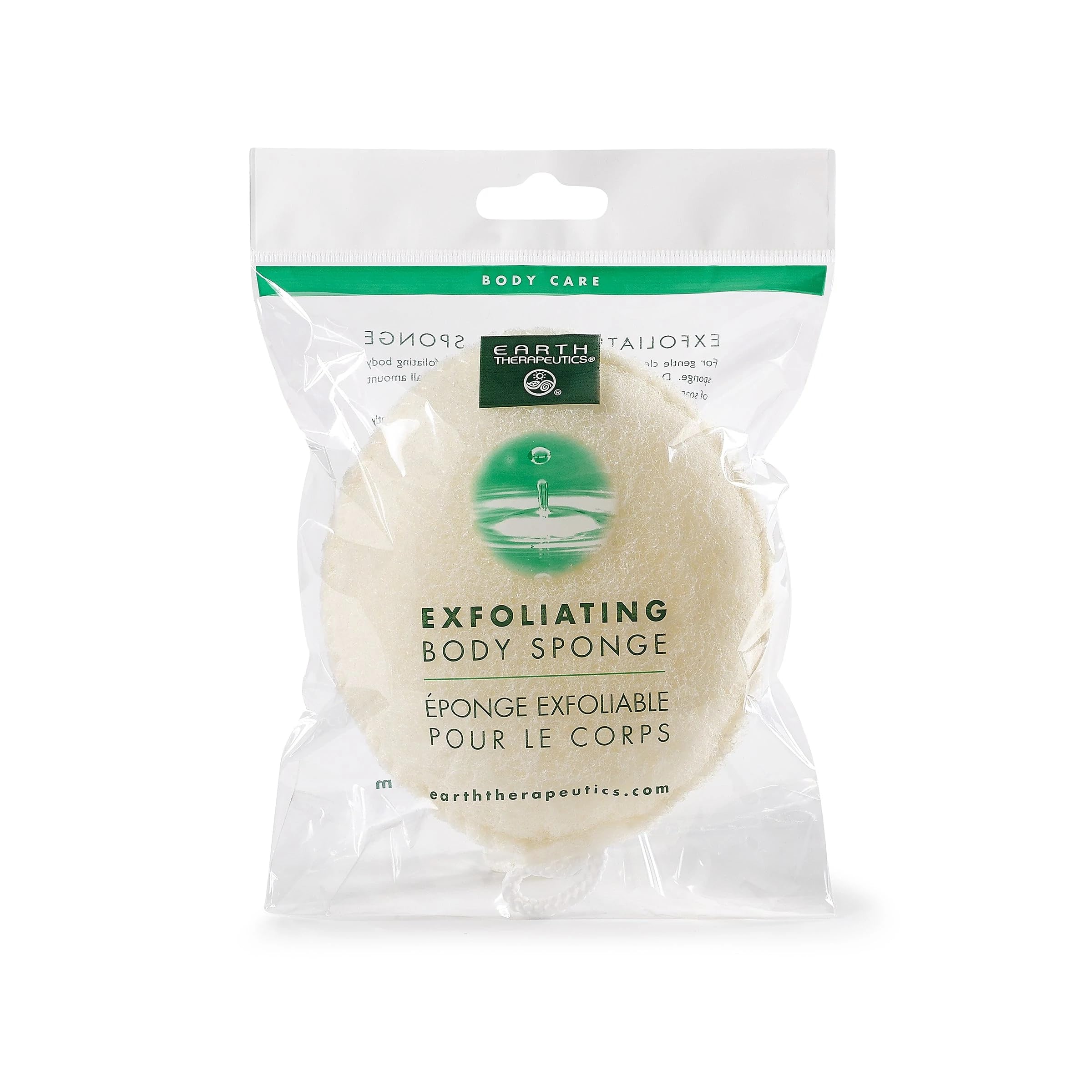 Earth Therapeutics Exfoliating Body Sponge - (1 Sponge) - Image 2