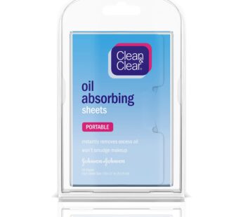 Clean & Clear Oil Absorbing Sheets, 50 Count