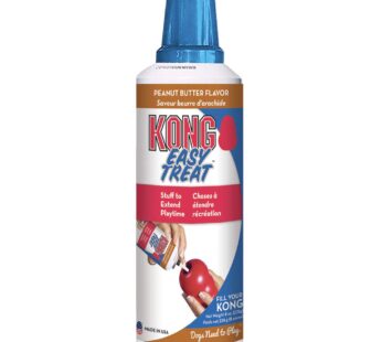 KONG – Easy Treat – Dog Treat Paste – Peanut Butter – 8 Ounce