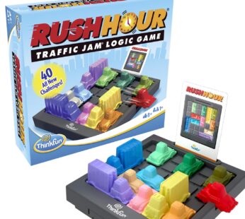 ThinkFun Rush Hour Traffic Jam Brain Game and STEM Toy for Boys and Girls Age 8 and Up ? T