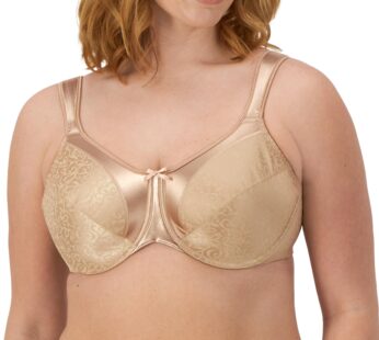 Bali Women’s Bali Tracings Minimizer Underwire Bra, Nude,36D