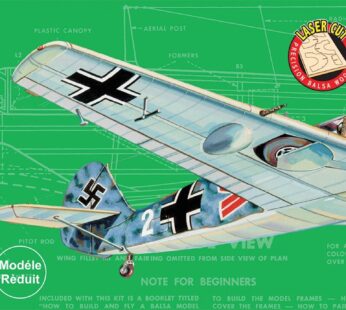 Guillow’s Messerschmitt Bf-109 Model Kit