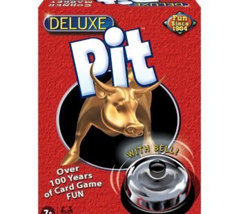 Deluxe Pit by Winning Moves Games USA, Loud and Raucous Party Game for 3 to 8 Players, Age