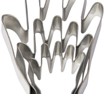 R&M International Hand Shaped Cookie Cutters, Assorted Sizes, 3-Piece Set in Gift Tin