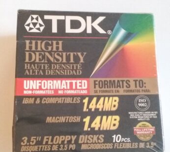TDK 1.44 MB Floppy Disk