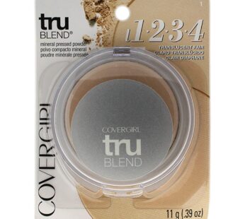 Covergirl Trublend Pressed Powder, 001 Translucent Fair, 0.39 Ounce (Pack of 1)