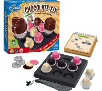 ThinkFun Chocolate Fix – Award Winning Challenging Logic Game For Age 8 and Up