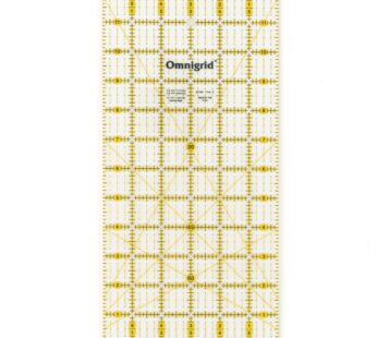 Omnigrid 6 X 12 Quilting Rulers, 6″ x 12″, Clear