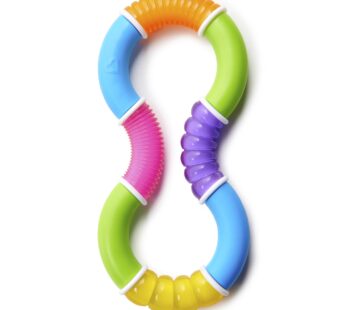 Munchkin? Twisty Figure 8 Baby Teether Toy, BPA Free, 6+ Months