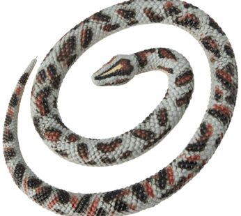 Wild Republic Rock Python, Rubber Snake Toy, Gifts for Kids, Educational Toys, 26″, Multi