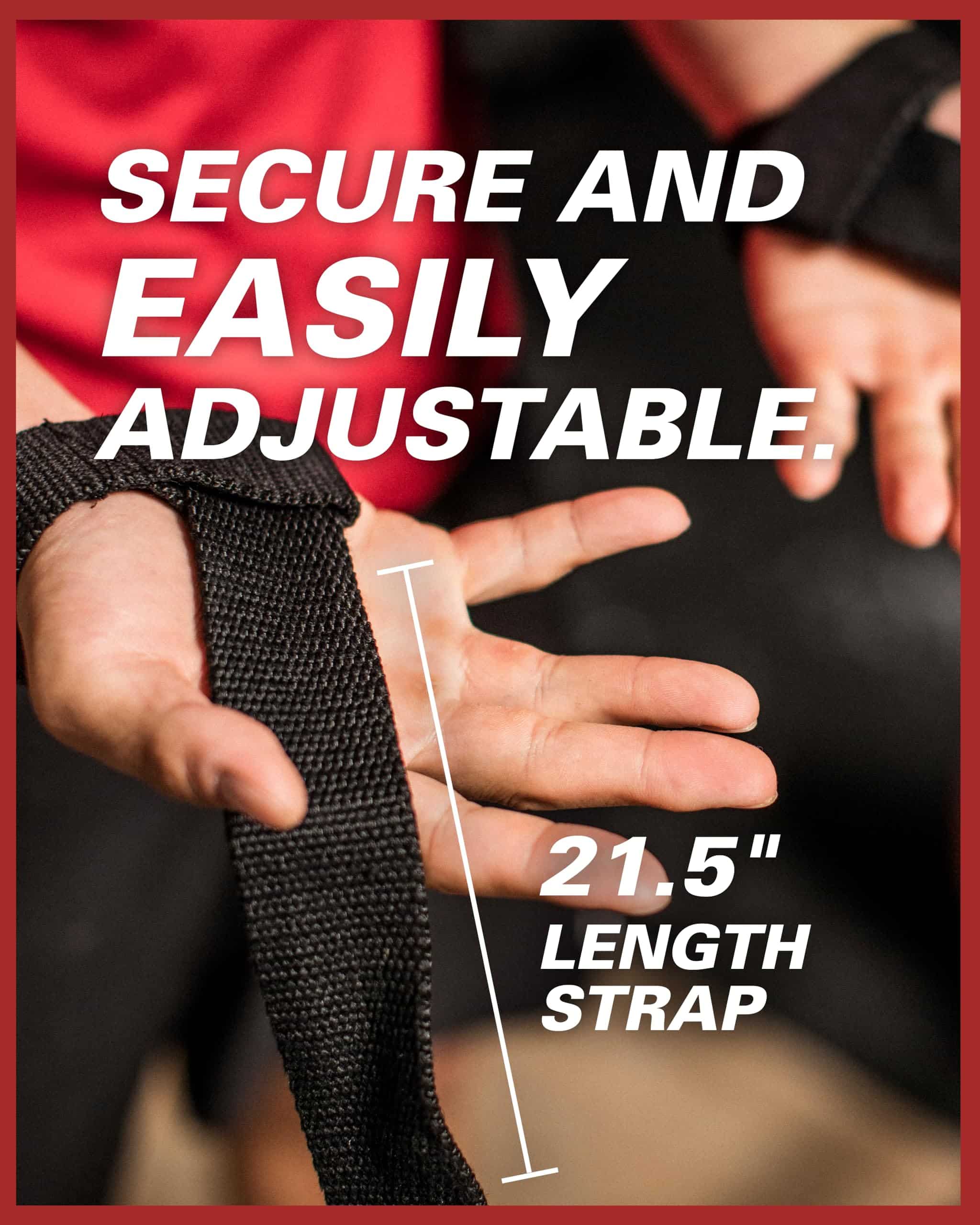 Harbinger Padded Cotton Lifting Straps with NeoTek Cushioned Wrist (Pair), Black , 5 mm - Image 3