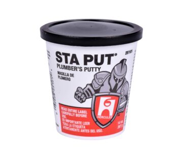 Hercules 14 oz. Superior Grade, 14 Ounce, Tan Oatey 25101 Sta Put 14-Ounce Plumbers Putty,