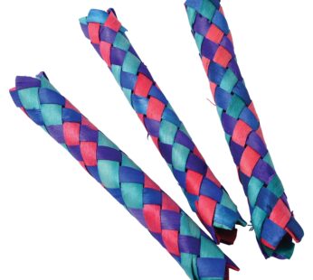 U. S. Toy Lot of 12 Assorted Color Chinese Finger Traps