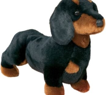 Douglas Spats Black & Tan Dachshund Dog Plush Stuffed Animal