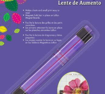 LoRan LM-1 Line Magnifier, 3.27 x 18.760000000000002 x 23.59 cm, Clear